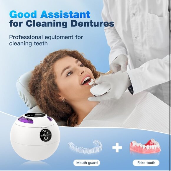 Ultrasonic Retainer-Cleaner Machine, Denture Care - Picture 4 of 8